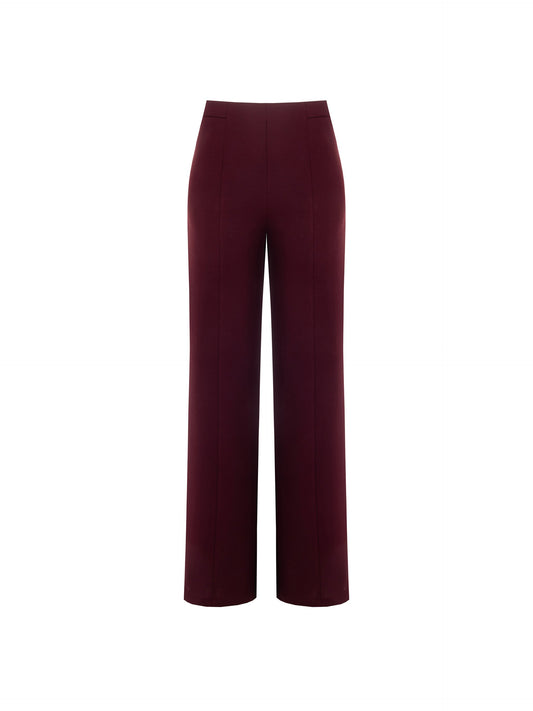 Broek Diana Stretch Bordeaux