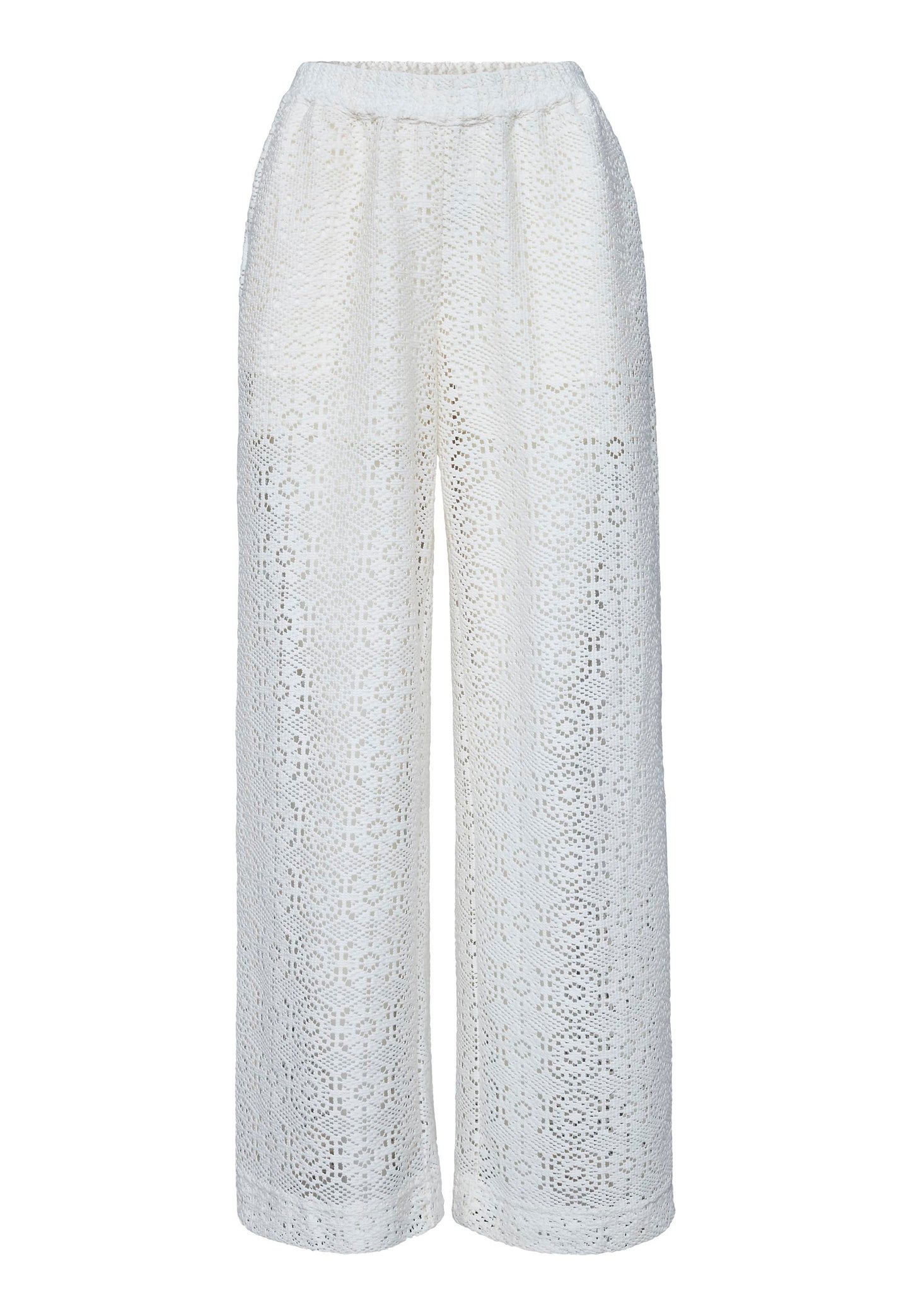Broek Elsia Opengewerkt Creme