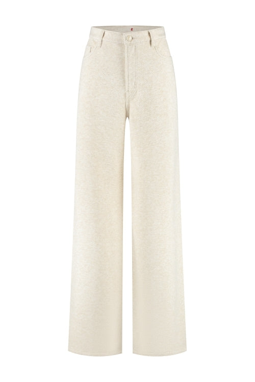 Broek Liv Jogger Wisper White