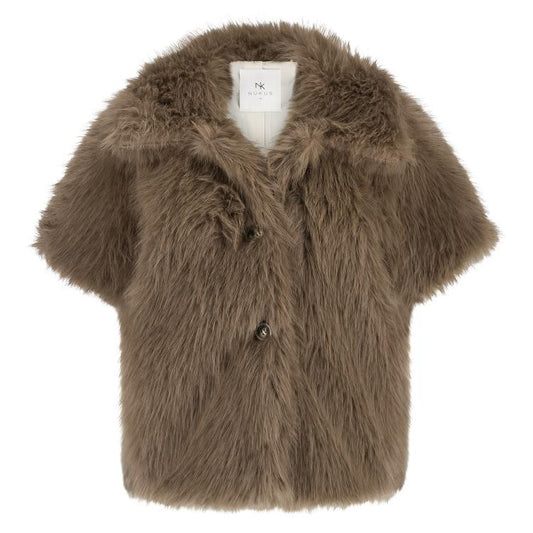 Gilet Loua Fur Taupe
