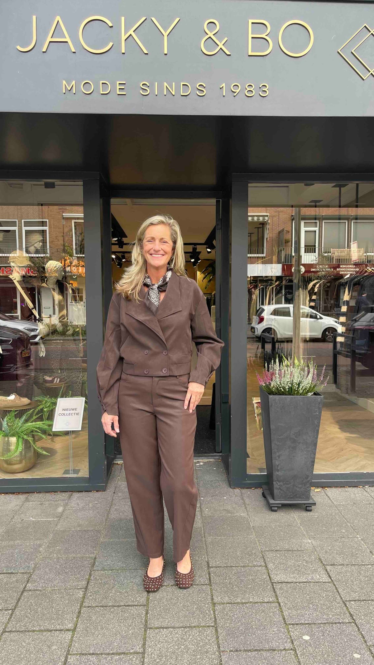 JacketAlexiLeatherlookDonkerbruin__2