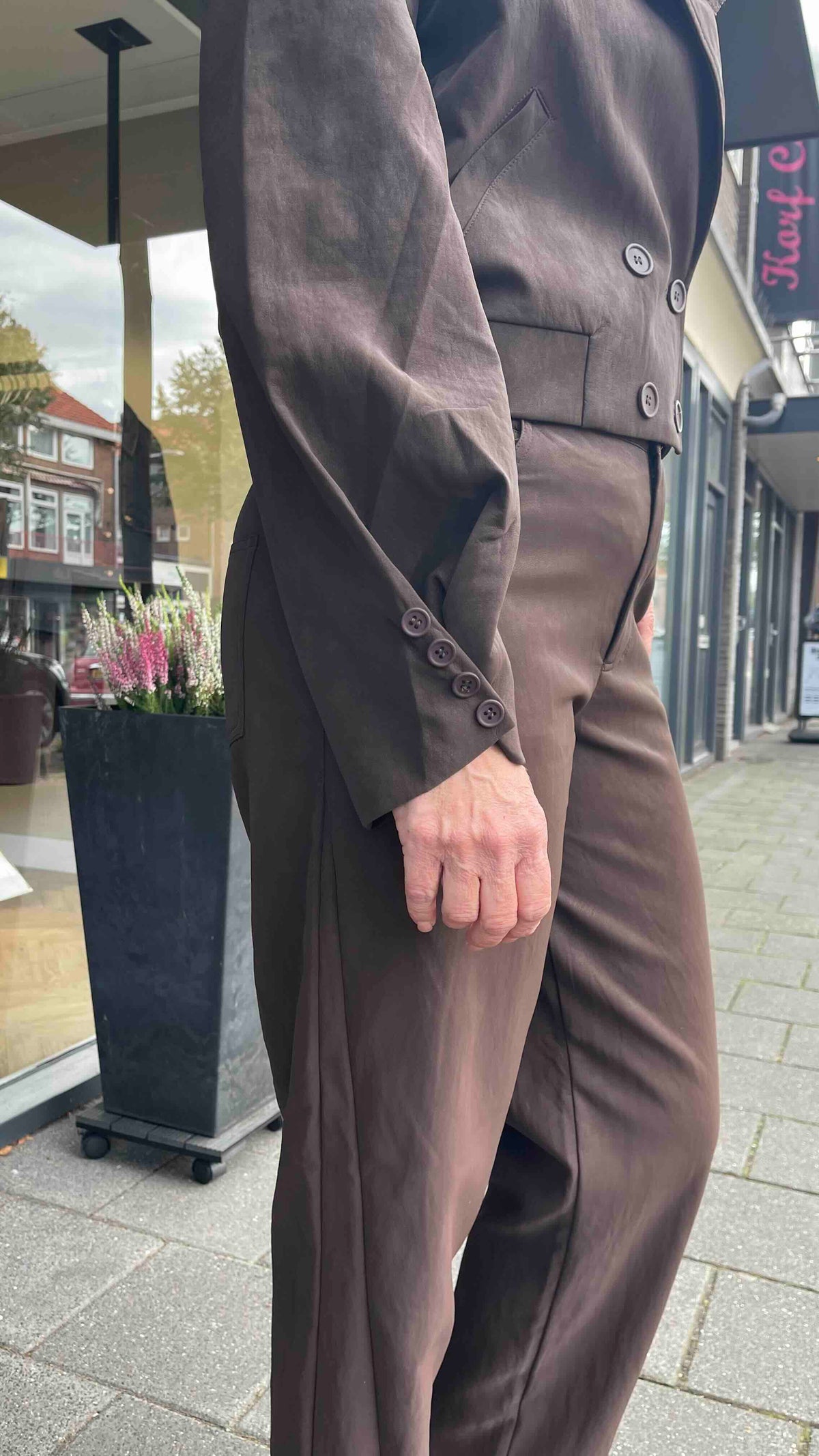 JacketAlexiLeatherlookDonkerbruin__3