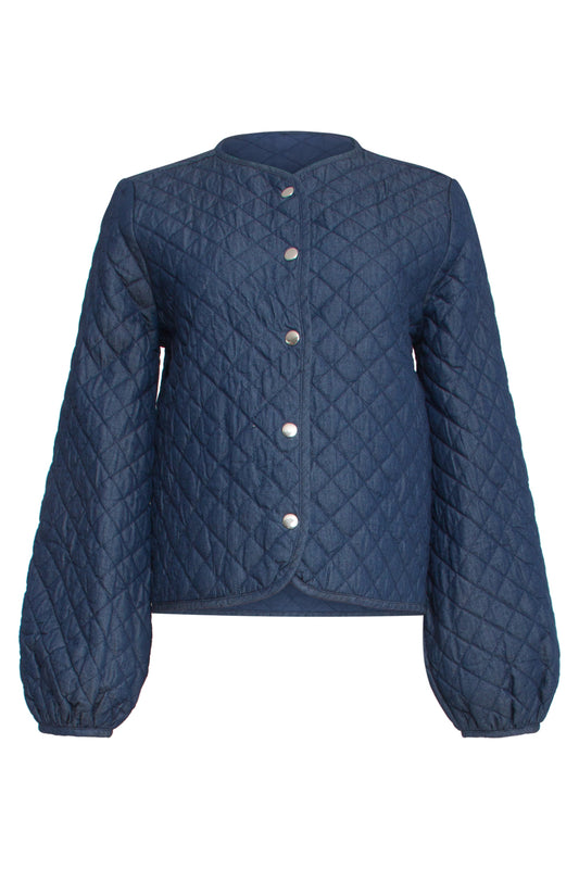 Jas Denim Blue Blauw