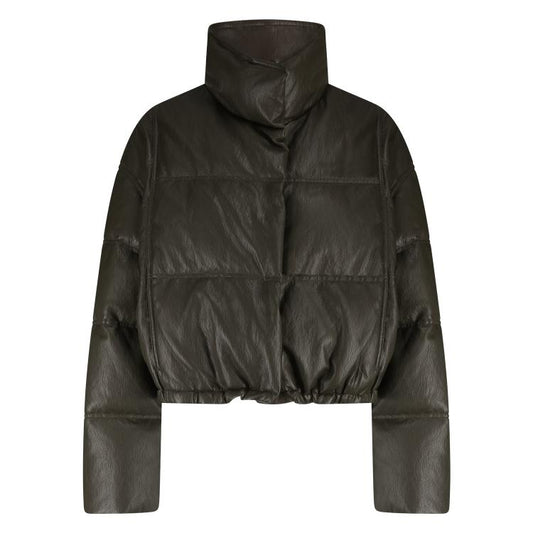 Jas Leanne Puffer Donkerbruin