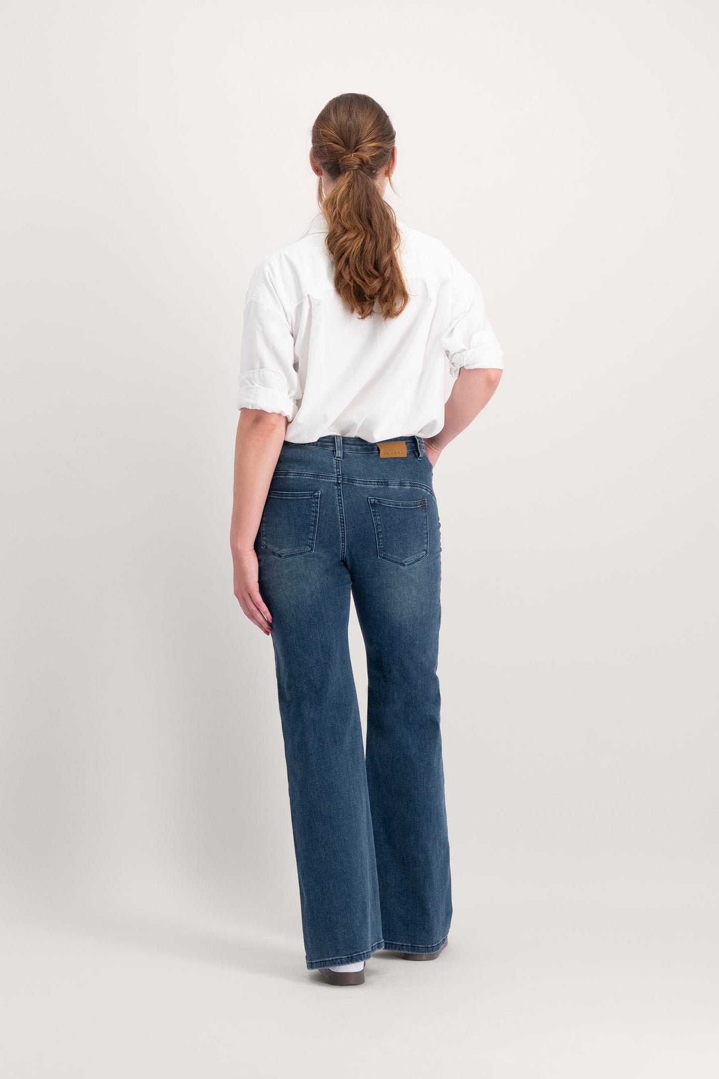 Jeans Ana Flared  Sky Hipe