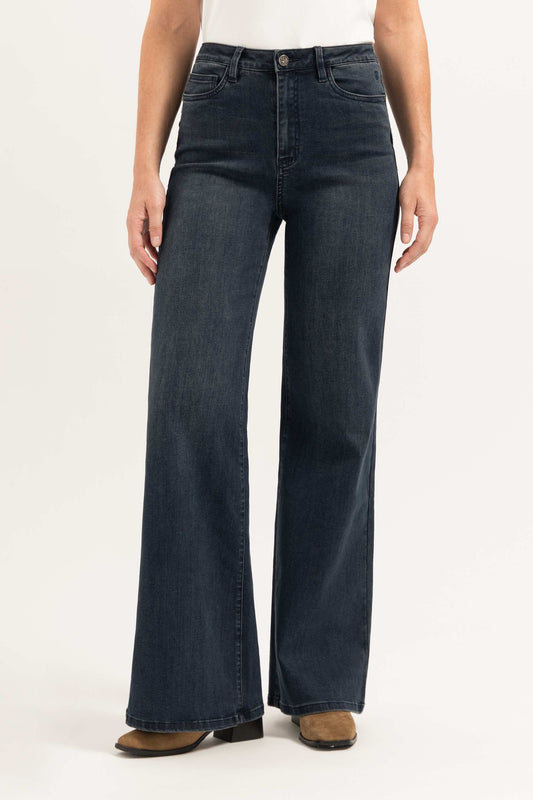 Jeans Ana Flared Zwart