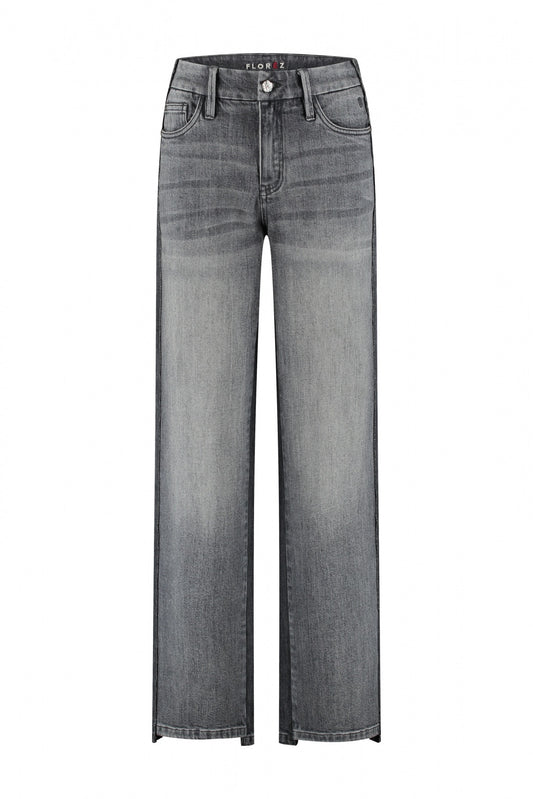 Jeans Juneau Loose Zijnaad Dark Grey