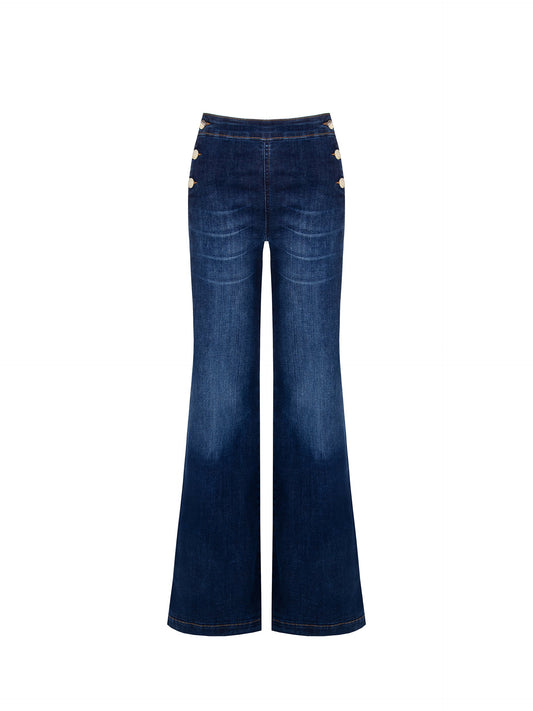 Jeans Knopen Voorzijde Jeans