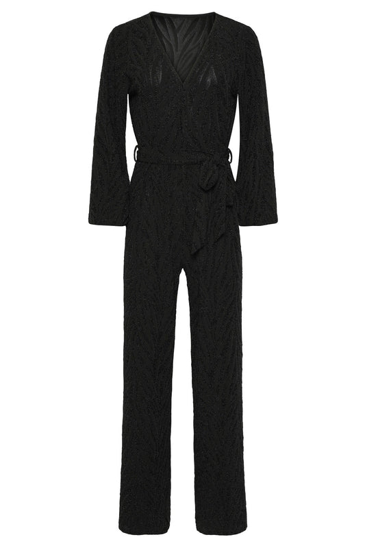JumpsuitLurexPatroonZwart__1