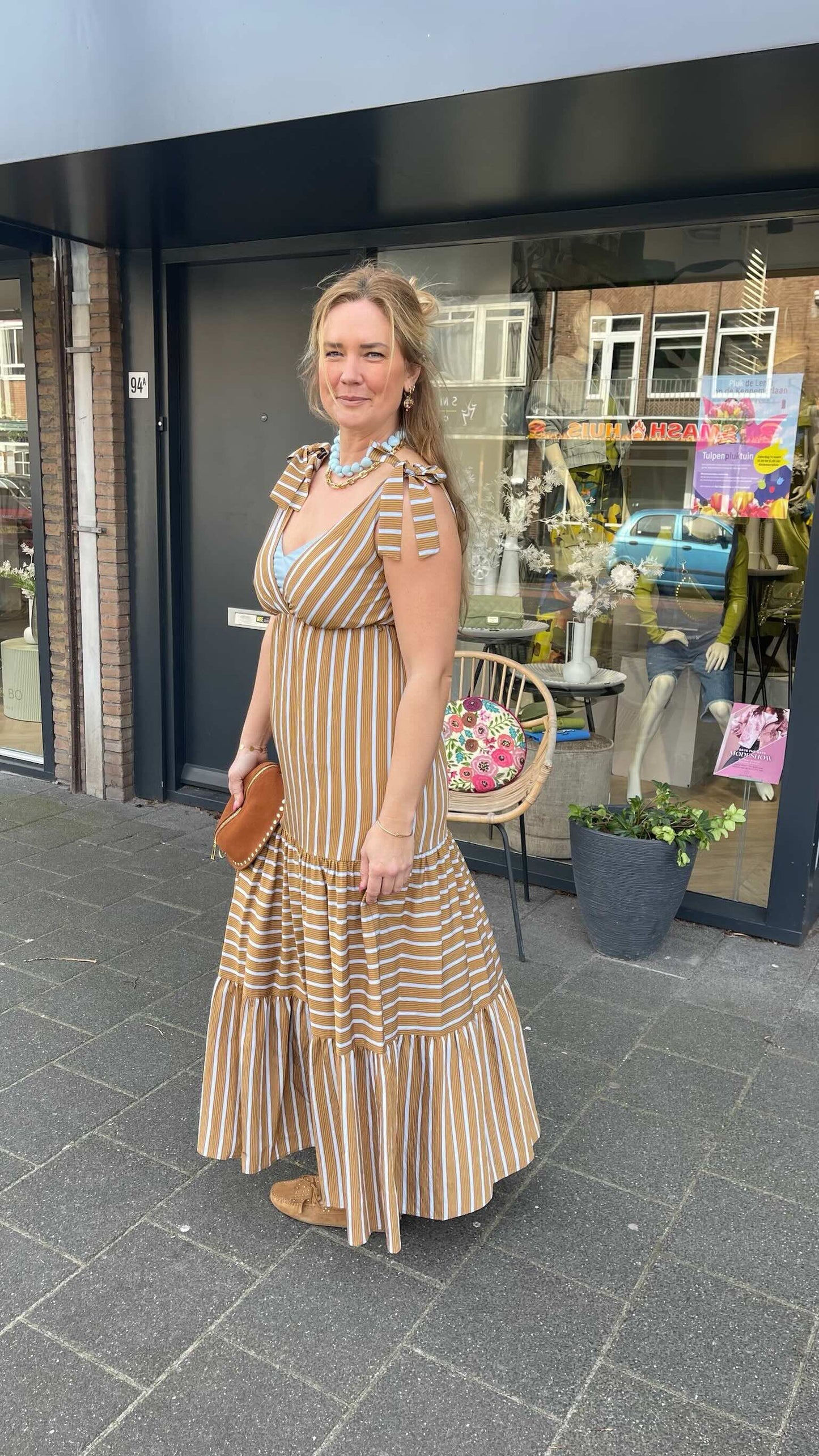 JurkStrokenStrepenStrikBlauw_Ecru_Cognac__1