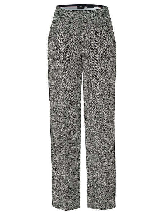Mara_Wide_Leg_355 Visgraat Zwart