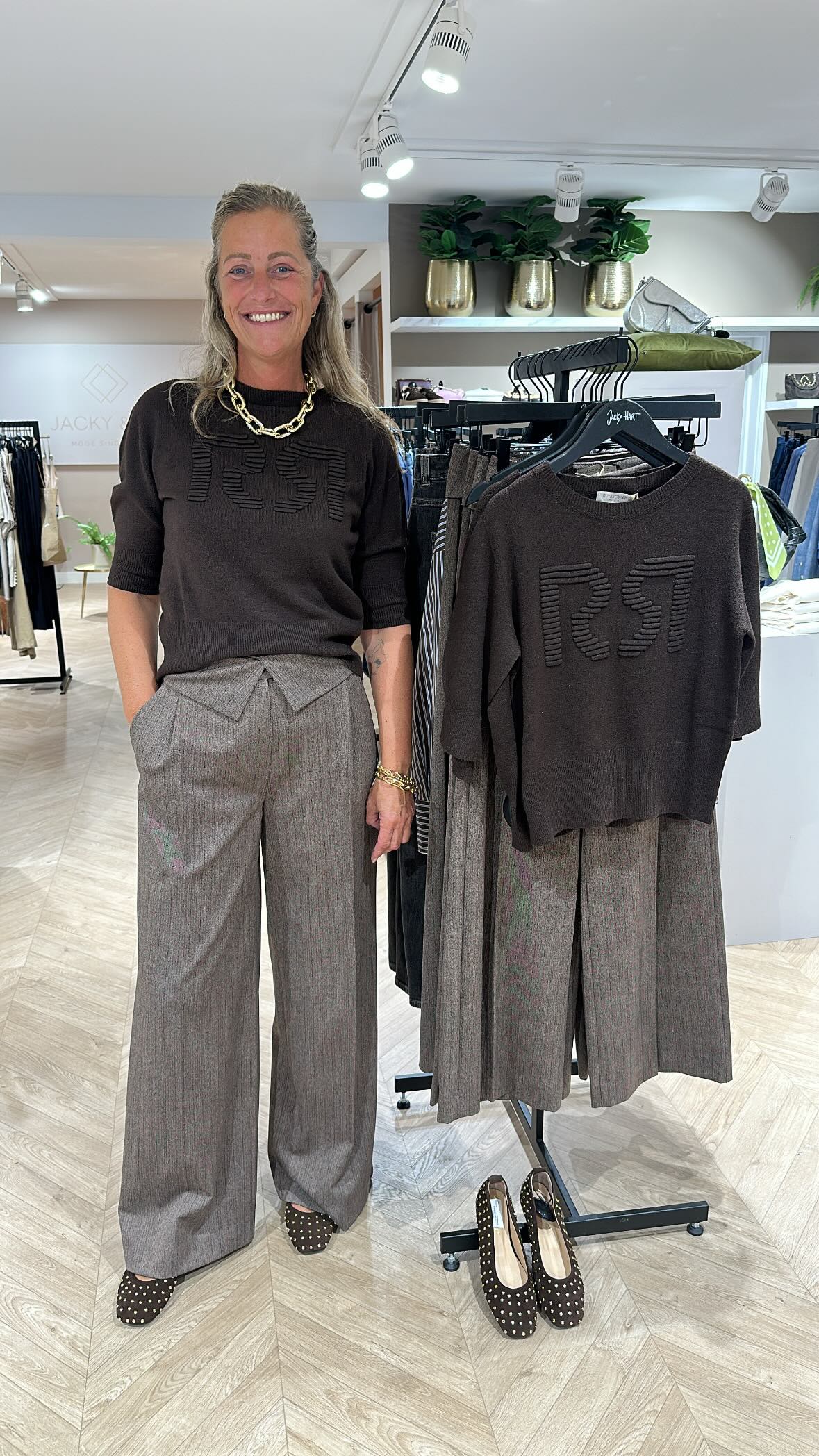 PantalonOverslagTaillebandBruin__1