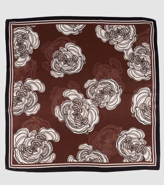 Shawl Zaya Zijde Burgundy