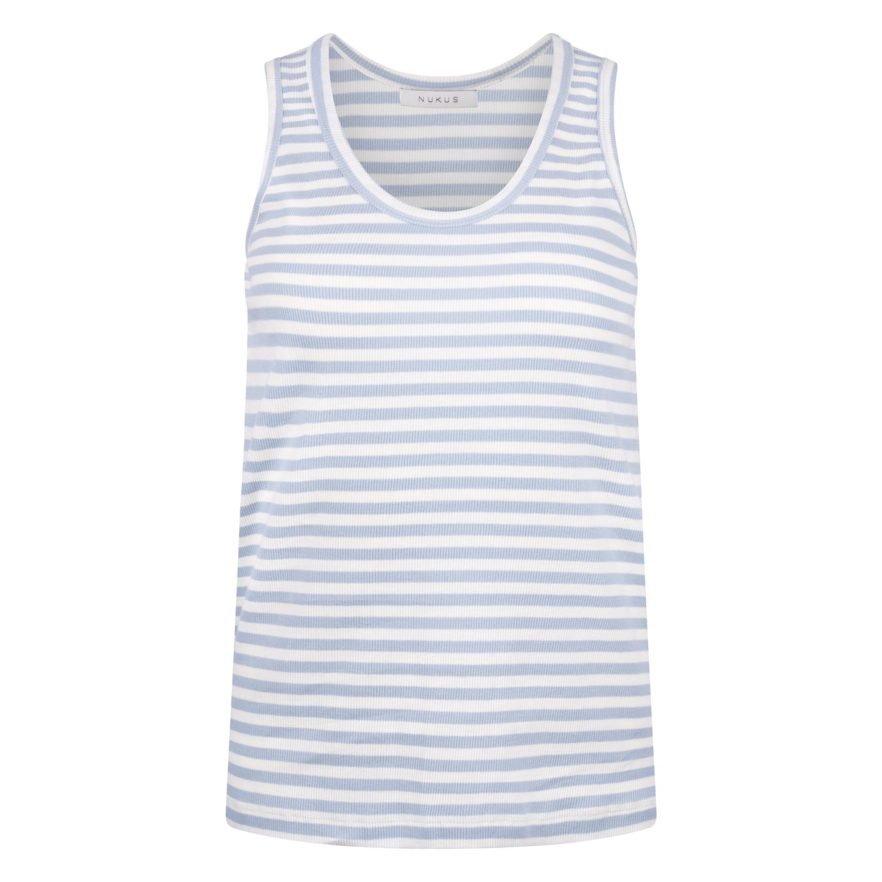 SingletSteffieStreepOffWhite_Blauw__1