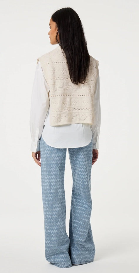 Spencer Kamilla Strik Cream White