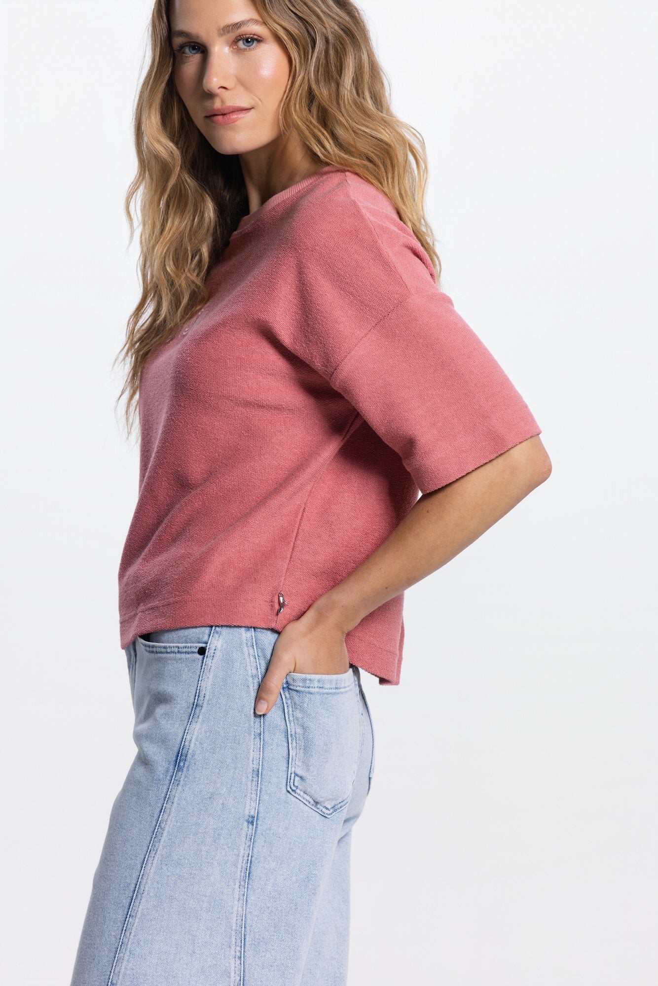 SweaterNoekaSSLogovoorkantBlush__3