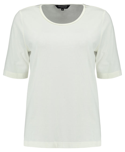 T-ShirtBasicSatijnenBiesSSWit__1