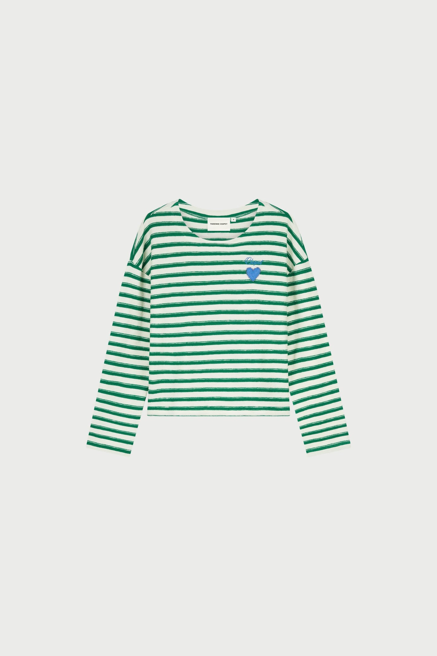 T-ShirtCelinaStreepGroen__1