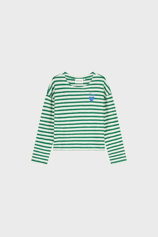 T-ShirtCelinaStreepGroen__1