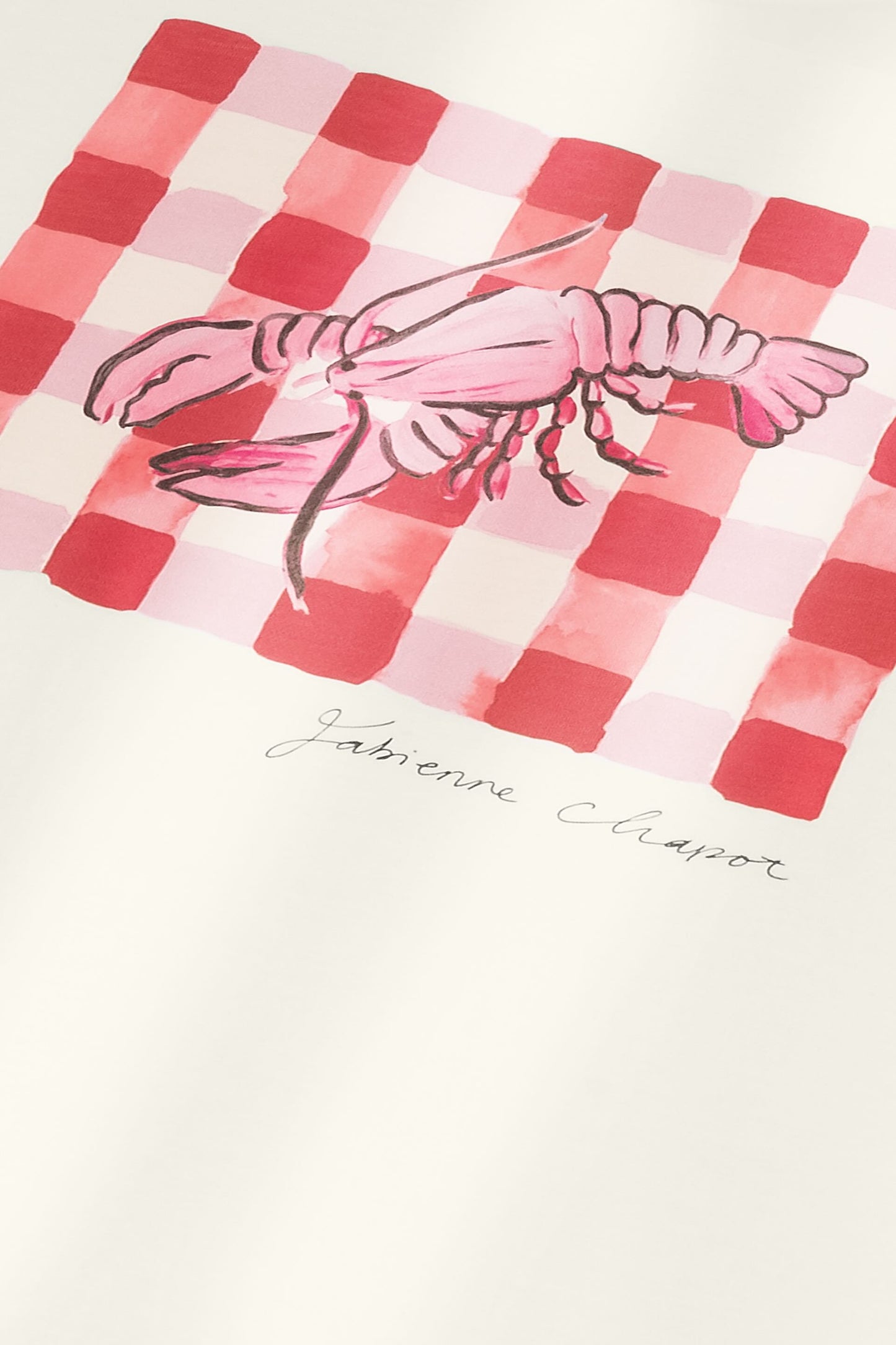 T-ShirtFayWitPrintKreeftWit__2