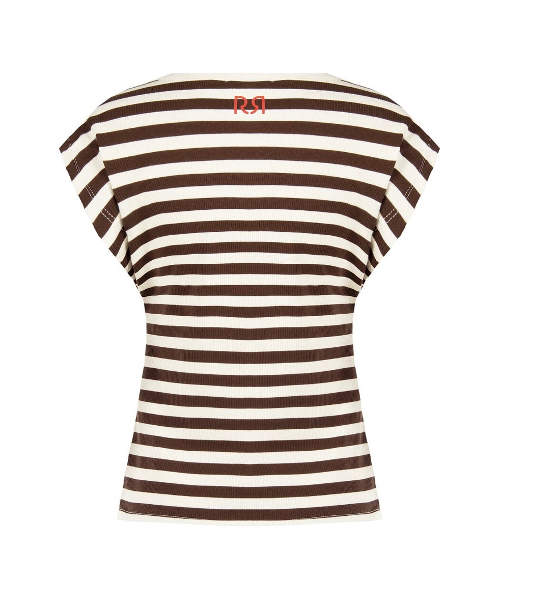 T-ShirtGestreeptRibChocolade_wit__3