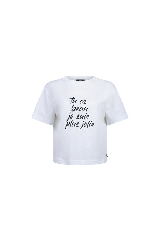 T-Shirt Lois Print Tu Es Wit