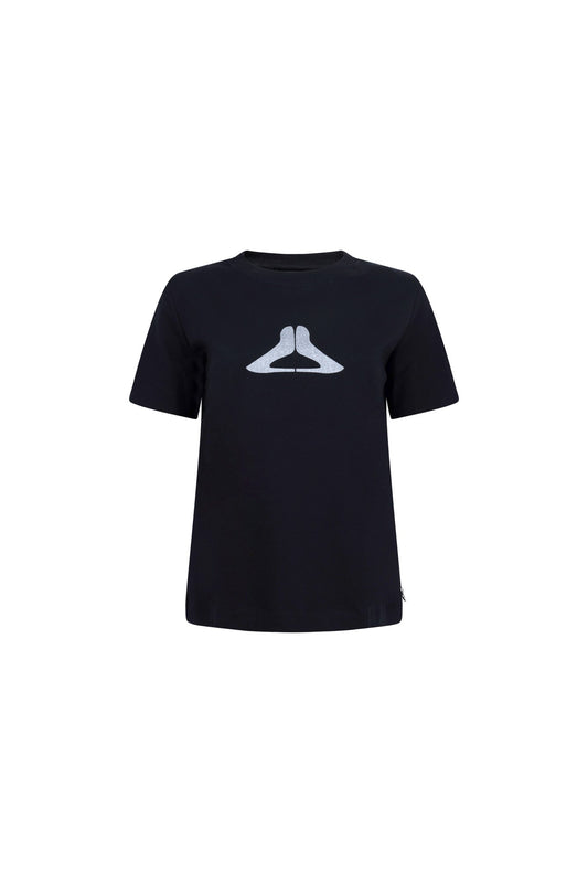 T-Shirt Lola Print Pump Zwart