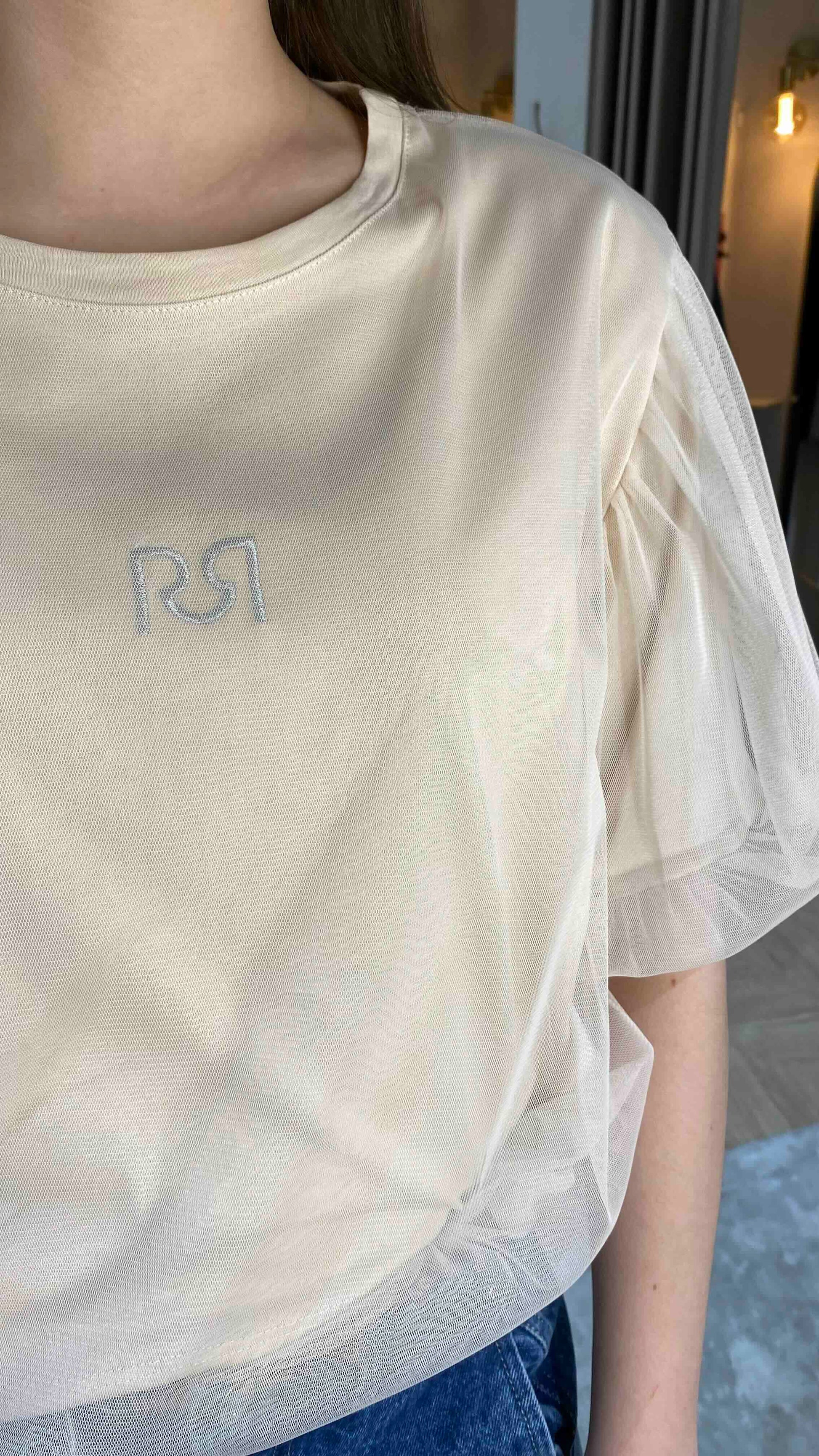 T-ShirtPofmouwMeshBeige__3