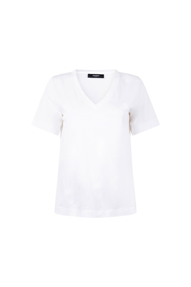 T-ShirtSuviV-HalsSSWit__1