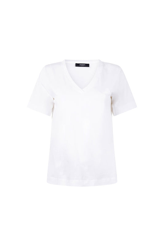 T-ShirtSuviV-HalsSSWit__1