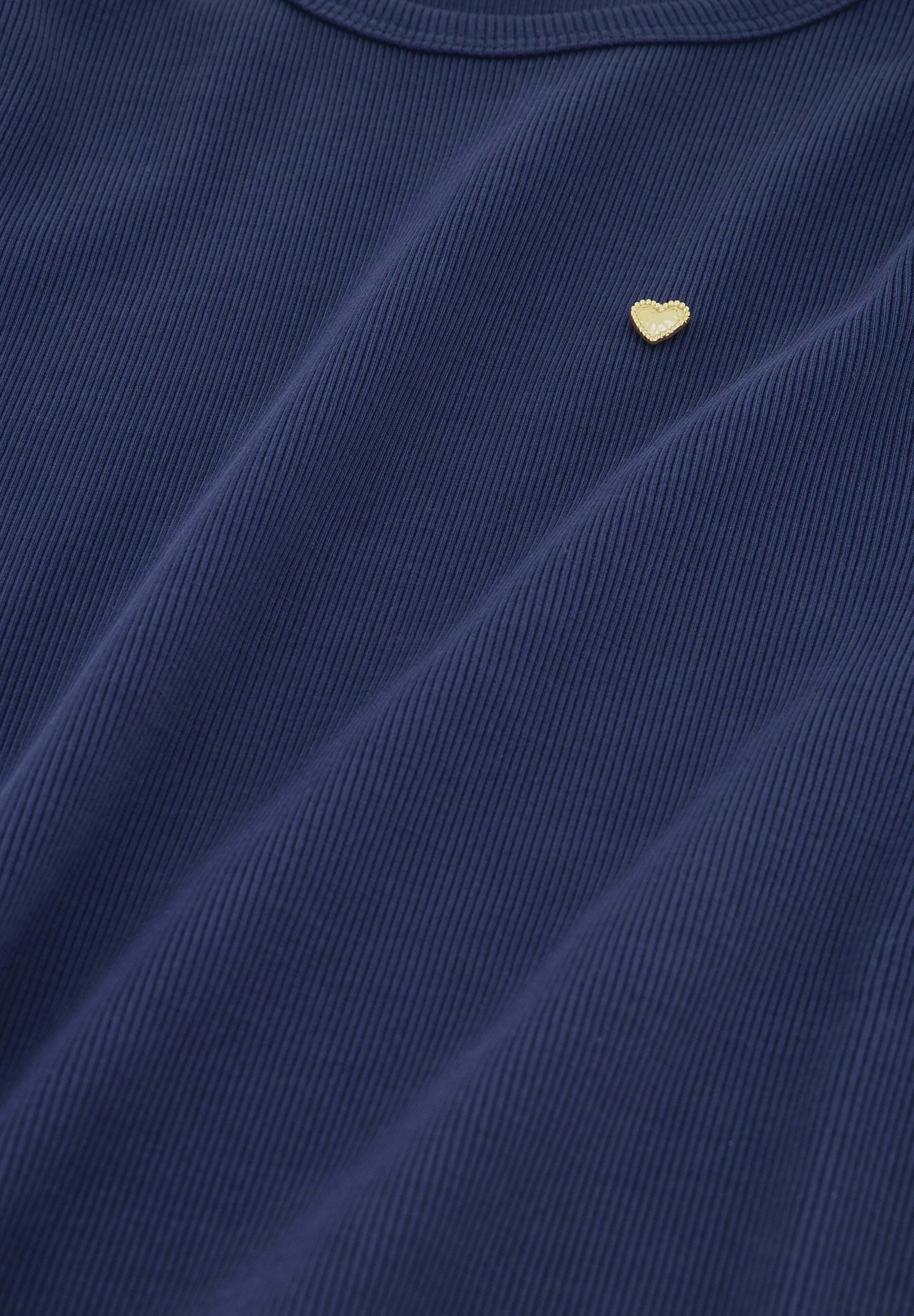 T-ShirtTanjaGoudHartKnopDonkerblauw__3