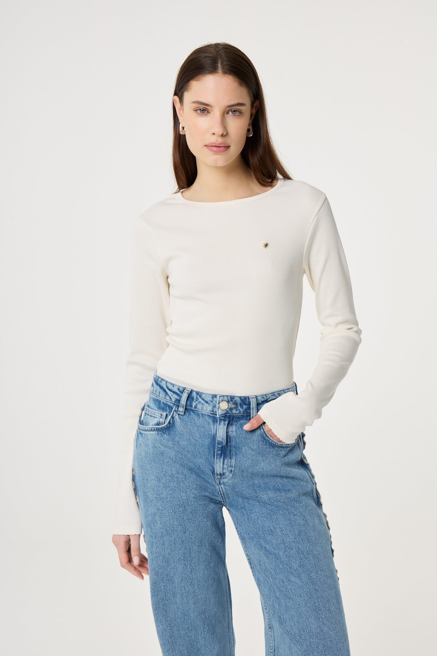 T-ShirtTanjaLongSleeveEcru__2