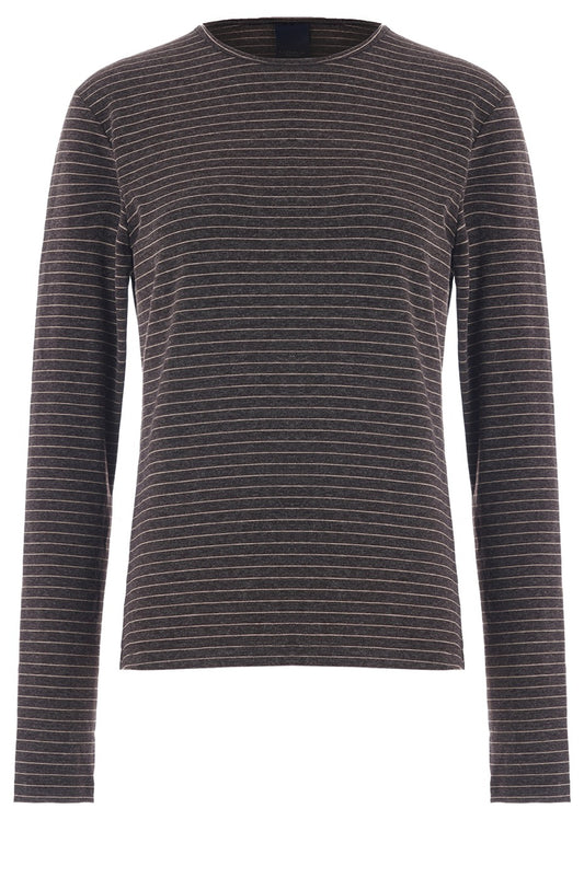 T-shirtAmazigStreepDonkerbruin__1