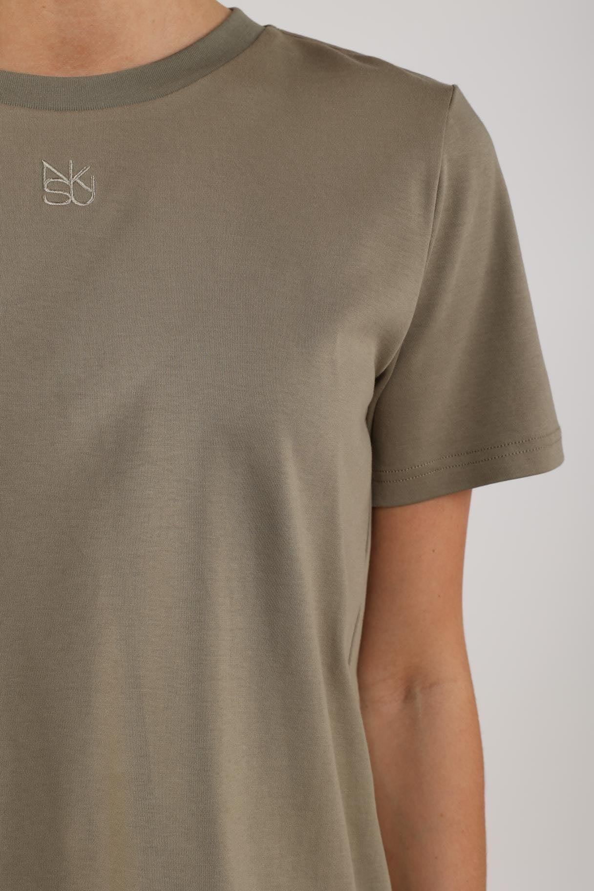 T-shirtLunaLogoBorduurselArmy__3