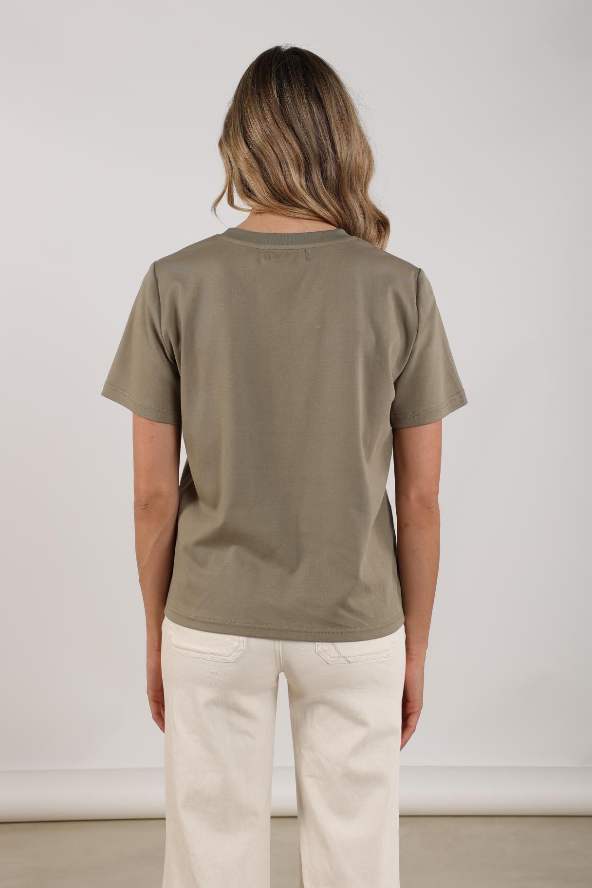 T-shirtLunaLogoBorduurselArmy__5