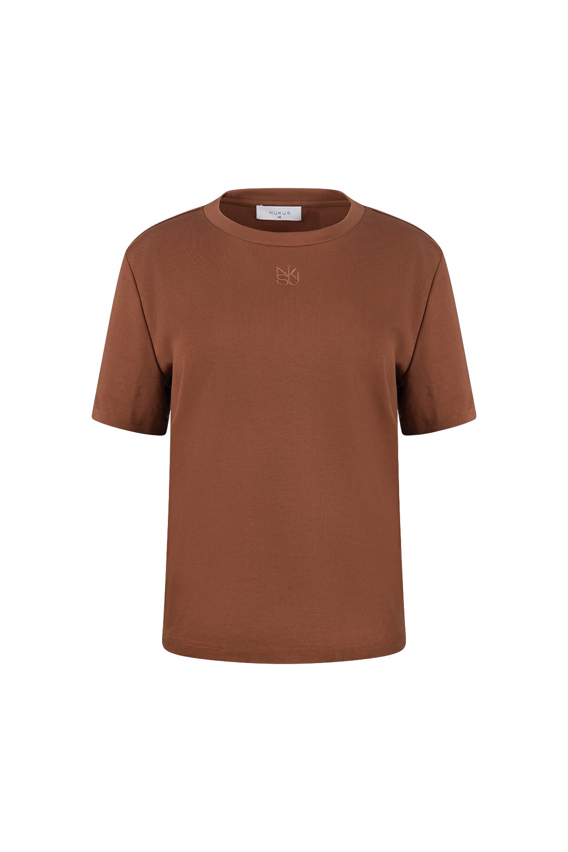 T-shirtLunaLogoBorduurselEspresso__1