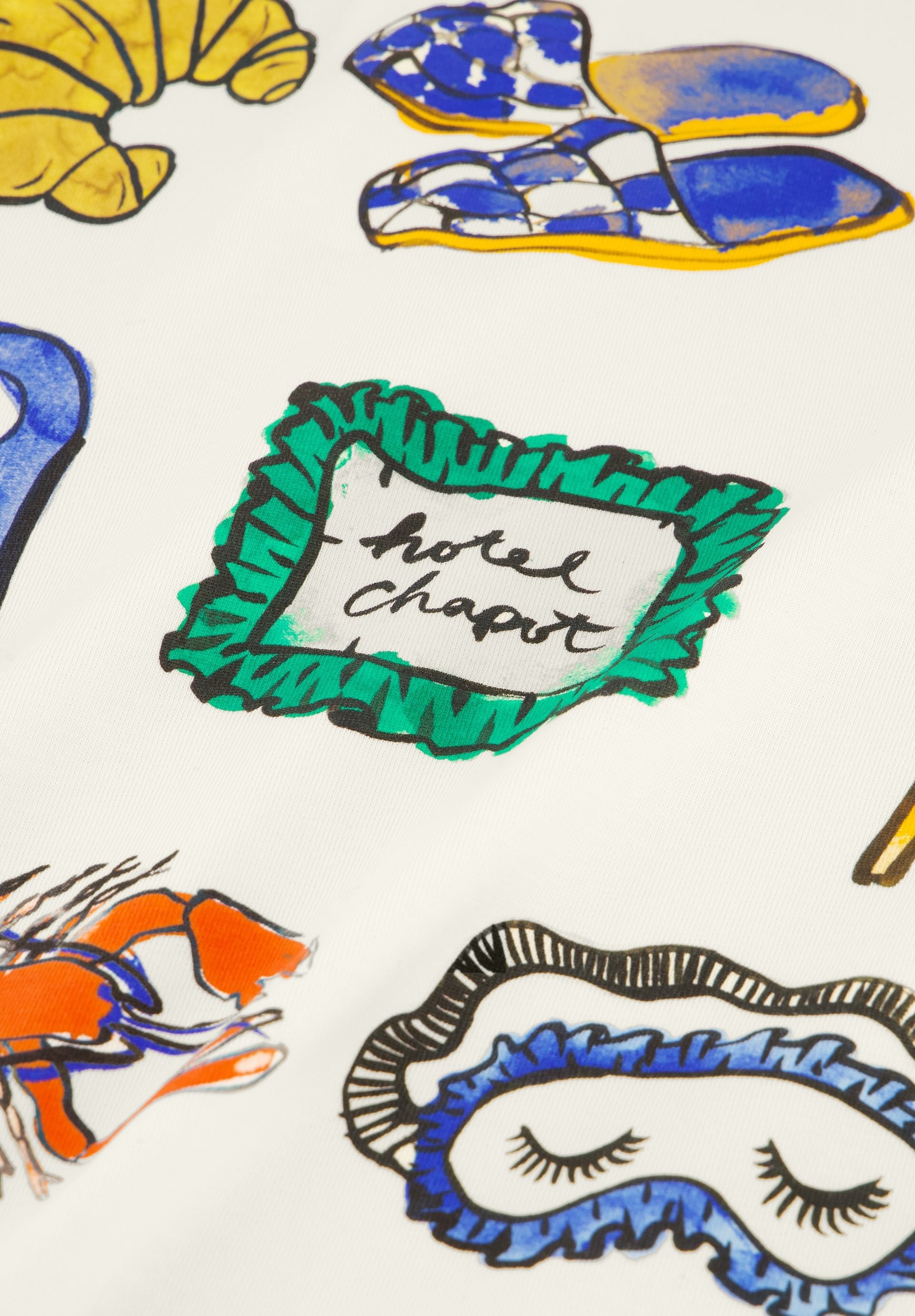 T-shirtPhileineBorstPrintSleutelWit__4