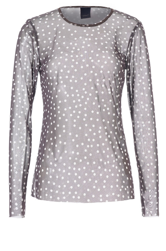 T-shirtSigborgDotMeshDonkerbruin__1