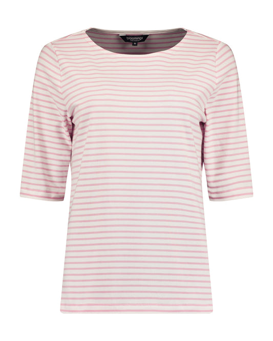 T-shirtStrepen3_4MRoze__1