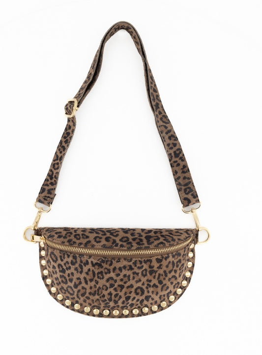 Tas Debby Buidel Studs Luipaard