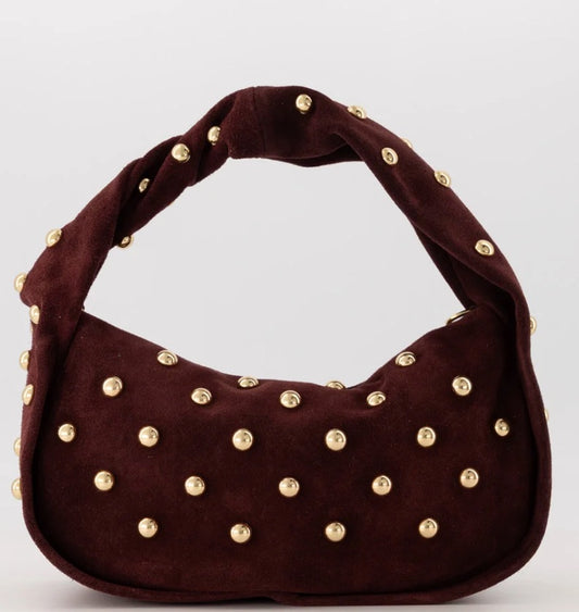 Tas Lottie Studs Bordeaux