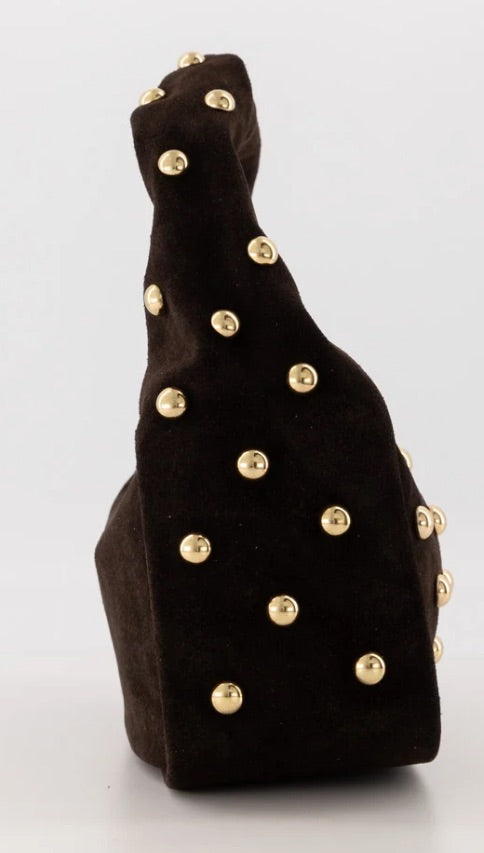 Tas Lottie Studs Donkerbruin