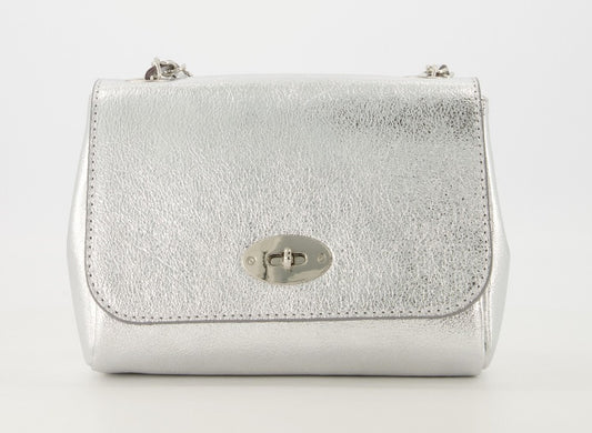 Tas Nina Classic Grain Zilver