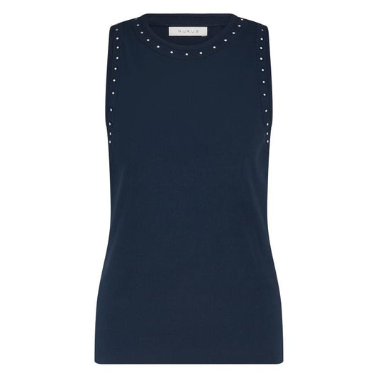 Top Nice Singlet Studs Donkerblauw