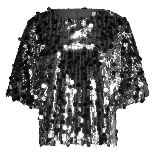 Top Yara Paillet Zilver