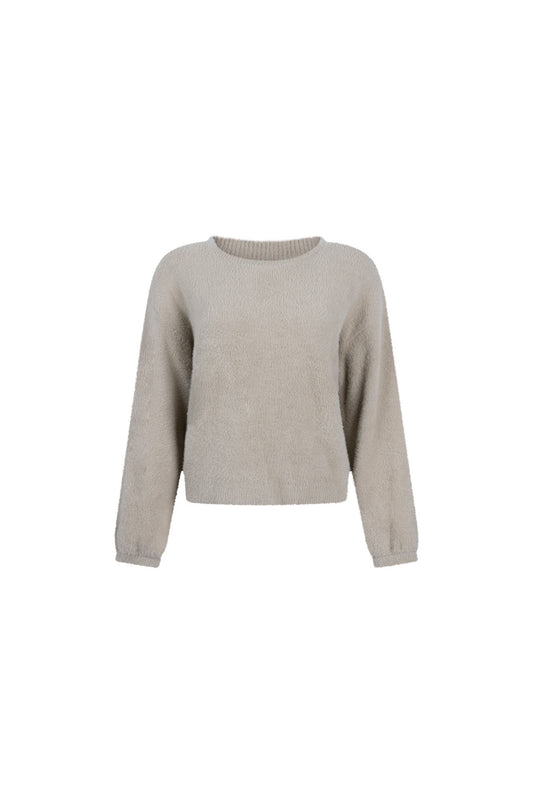 Trui Caily Ronde Nek Khaki