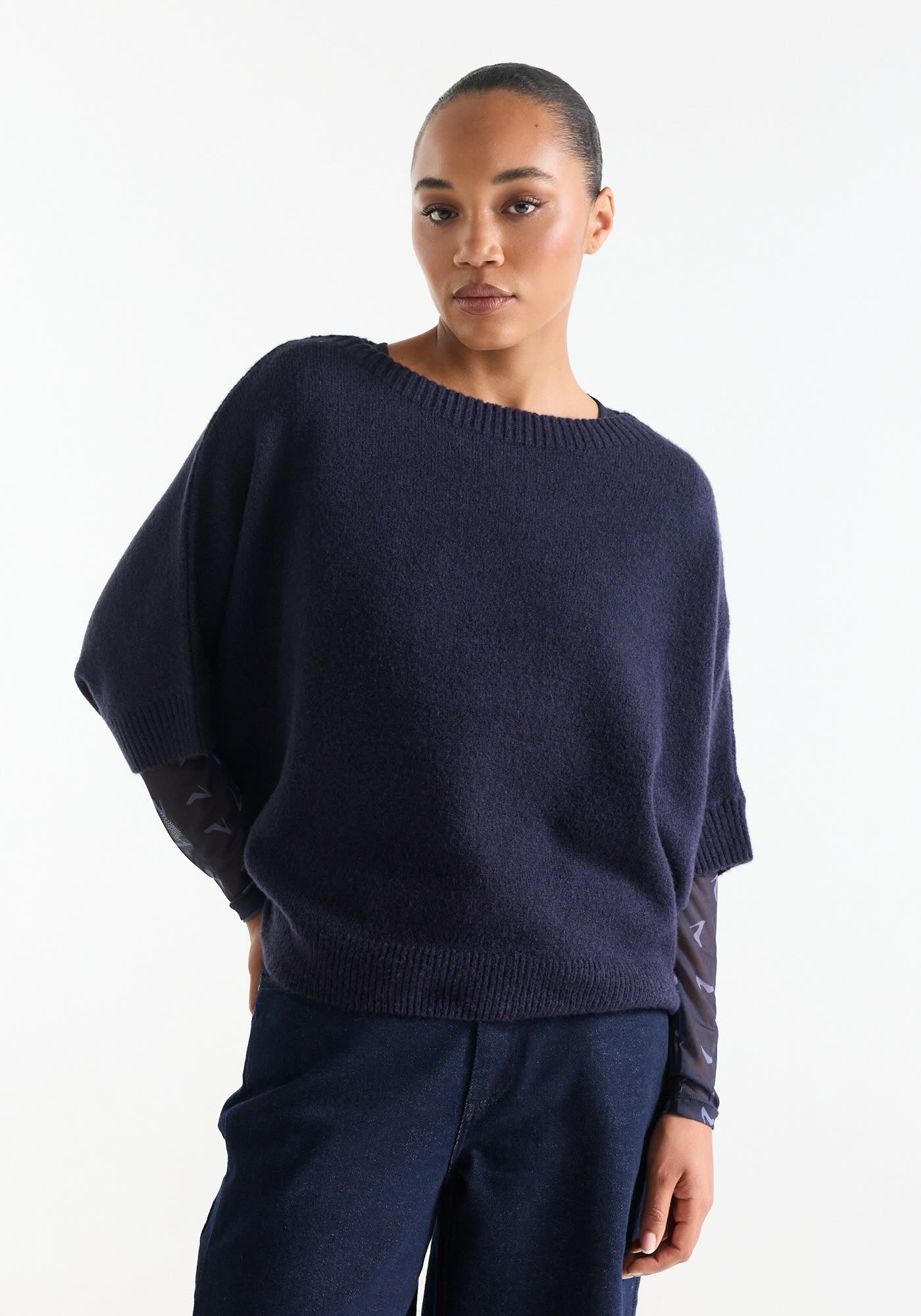 TruiDacotaRondeMouwenDonkerblauw__2