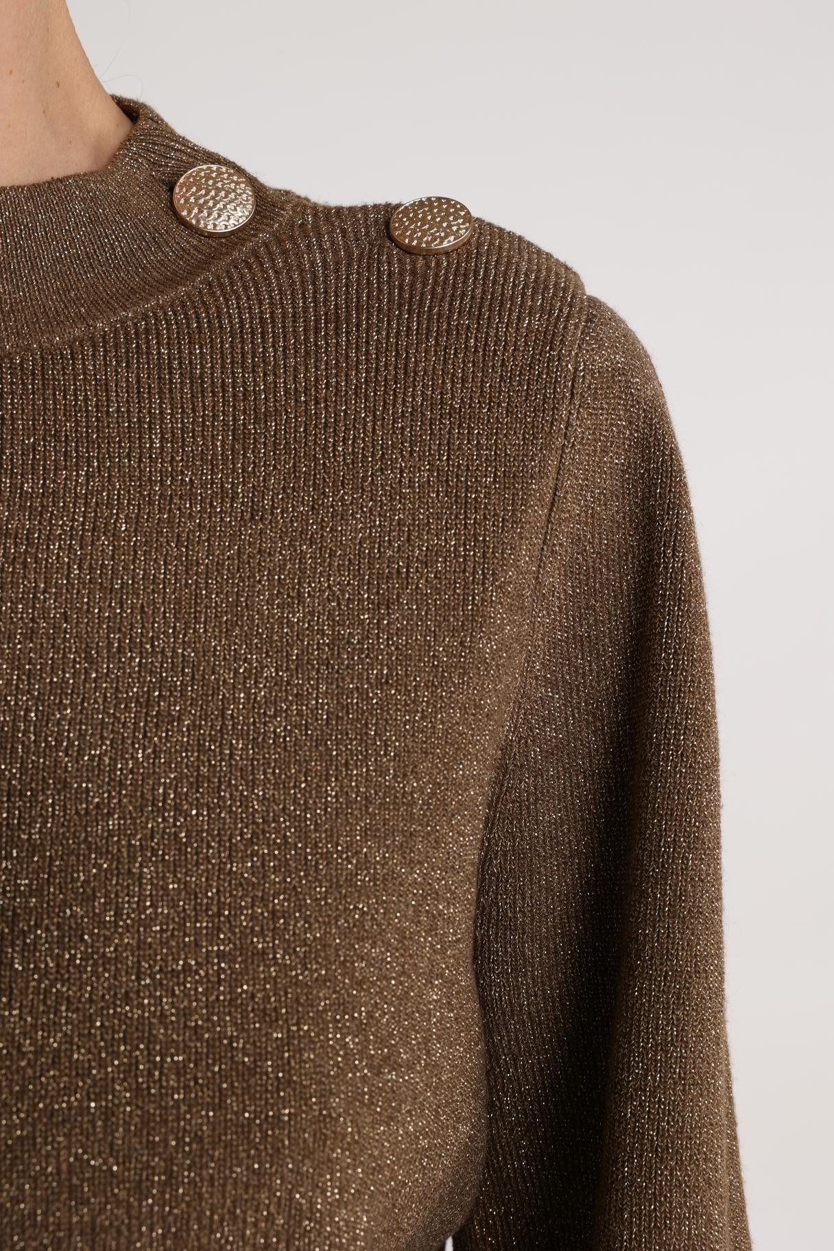 Trui Daytona Lurex Taupe
