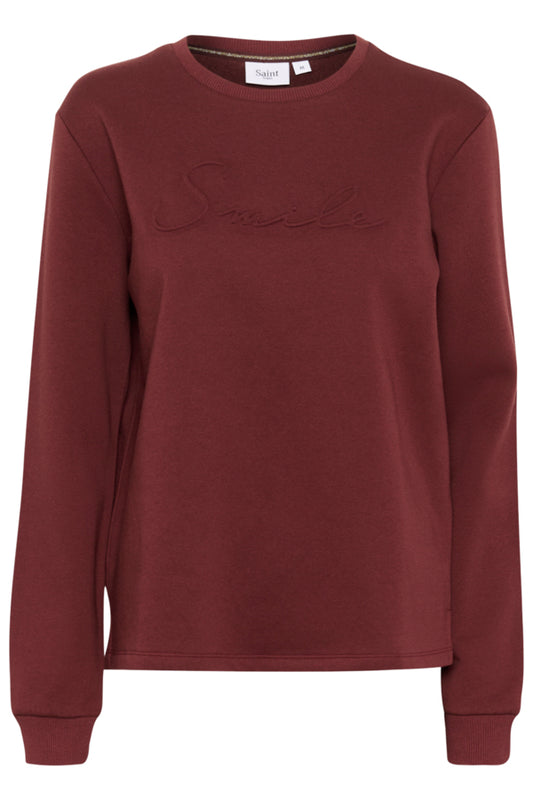 Trui Lyona Smile Bordeaux