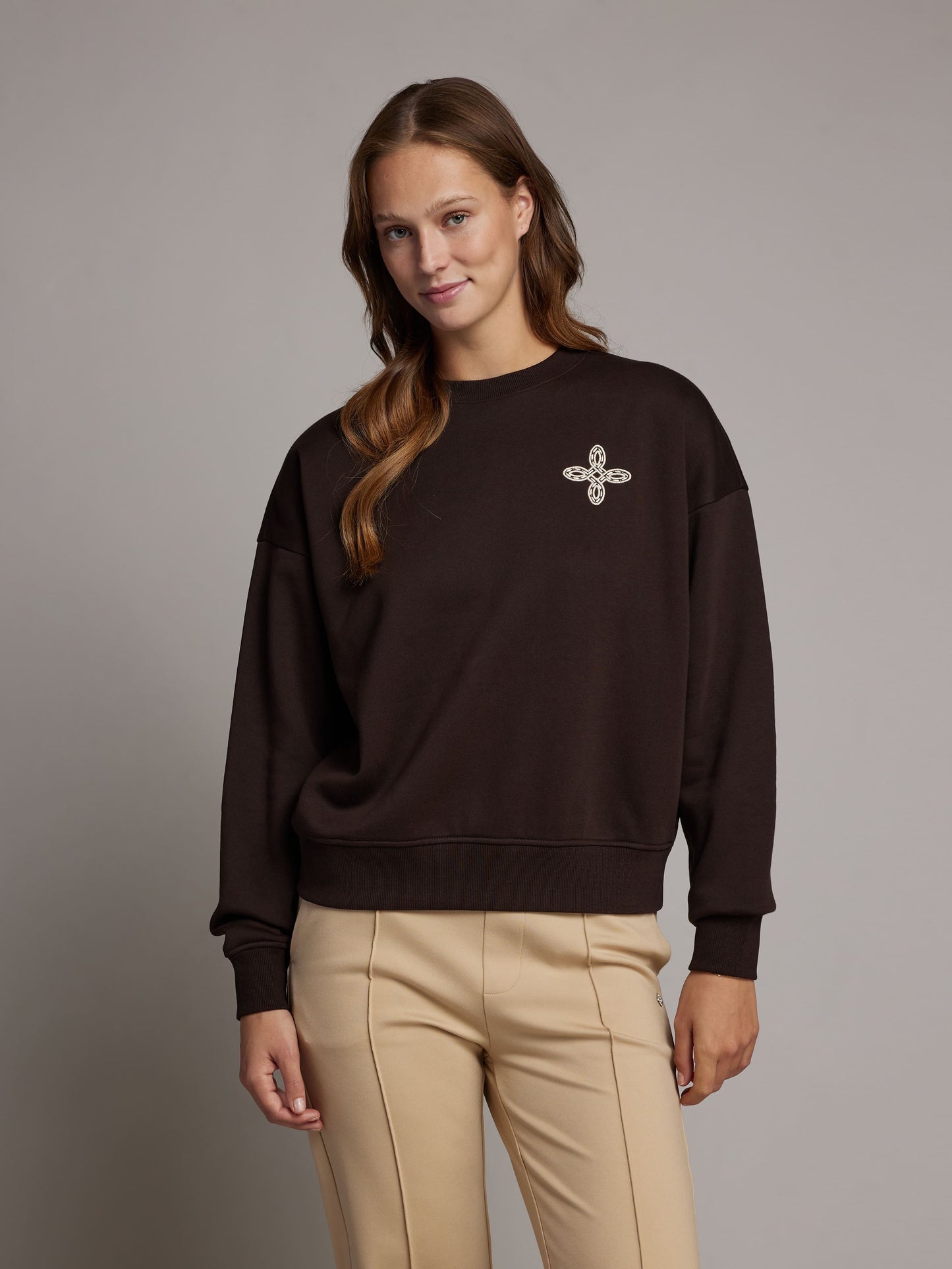 Trui Maria  Donkerbruin